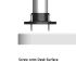 Aluminum Extrusion VESA Mount for Apple Quick Release Single Arm