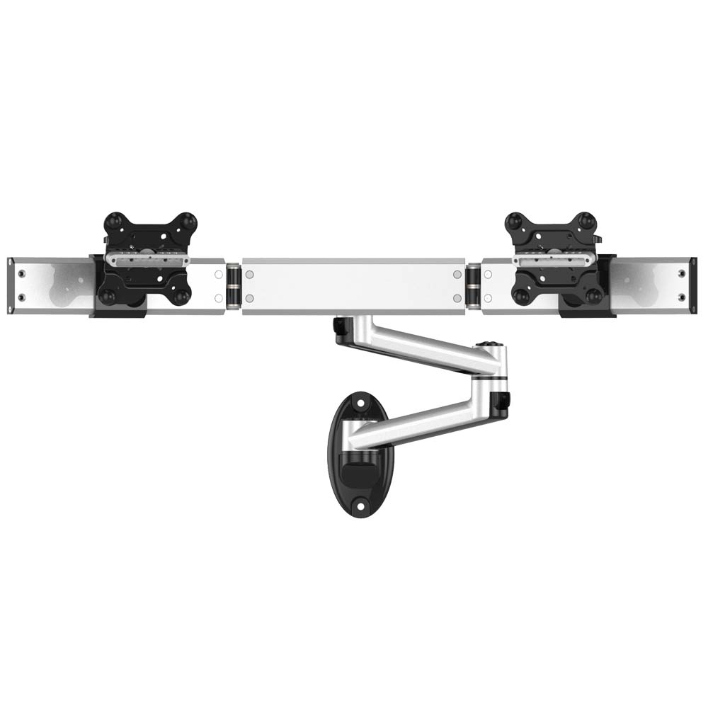 Dual Monitor Wall Mount for Apple w/ Quick Release Dual Arm