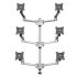 6 Track Rail Mount 3X2 w/ Quick Release Dual Arms