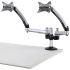 Dual Monitor Desk Mount for Apple w/ Spring Arm DM-GS2A