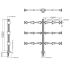 6 Monitor Stand 2x3 w/ Full Swing Arms