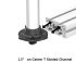 Aluminum Extrusion VESA Mount for Apple Quick Release Dual Arm