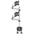 Dual Monitor Desk Mount for Apple Top Down Quick Release