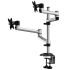 Dual Monitor Desk Mount for Apple Top Down Quick Release