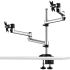 Dual Monitor Desk Mount for Apple Top Down Quick Release