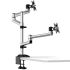 Dual Monitor Desk Mount for Apple Top Down Quick Release