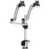 Dual Monitor Desk Mount for Apple w/ Full Motion & Quick Release