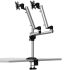 Dual Monitor Desk Mount for Apple w/ Full Motion & Quick Release