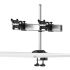 Dual Monitor Desk Mount for Apple Quick Release w/ Low Profle