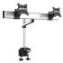 Dual Monitor Desk Mount for Apple w/ Quick Release Single Arm