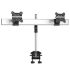 Dual Monitor Desk Mount for Apple w/ Quick Release Single Arm