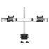 Dual Monitor Desk Mount for Apple Quick Release w/ Low Profile