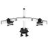 Dual Monitor Desk Mount for Apple Quick Release w/ Low Profile