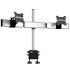 Dual Monitor Desk Mount for Apple Quick Release w/ Low Profile
