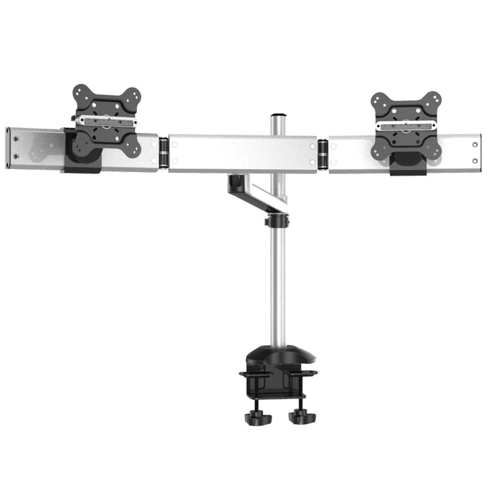 Dual Monitor Desk Mount for Apple Quick Release w/ Single Arm