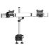 Dual Monitor Desk Mount for Apple Quick Release w/ Single Arm