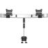 Dual Monitor Desk Mount for Apple w/ 2-in-1 Base & Dual Arm