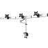 Triple Monitor Desk Mount for Apple Quick Release w/ Dual Arm