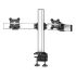 Dual Monitor Desk Mount for Apple w/ 2-in-1 Base & Low Profile