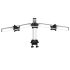 Triple Monitor Desk Mount for Apple Low Profile w/ Quick Release
