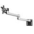 Apple VESA Mount for Slatwall w/ Quick Release Dual Arm