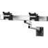 Dual Apple VESA Mount for Slatwall Quick Release w/ Dual Arm