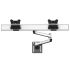 Dual Apple VESA Mount for Slatwall Quick Release w/ Dual Arm
