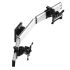 Dual Apple VESA Mount for Slatwall Oval or Straight w/ Quick Release