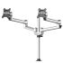Dual Track Rail Mount for Apple Display w/ Quick Release Dual Arms