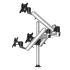Triple Track Rail Mount for Apple Display w/ Full Motion Arms