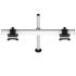 Dual Track Rail Mount for Apple Display Low Profile w/ Quick Release