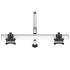 Dual Track Rail Mount for Apple Display w/ Quick Release Single Arm