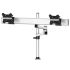 Dual Track Rail Mount for Apple Display w/ Quick Release Dual Arm