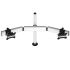 Dual Track Rail Mount for Apple Display Low Profile Quick Release