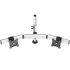 Dual Track Rail Mount for Apple Display Quick Release w/ Single Arm