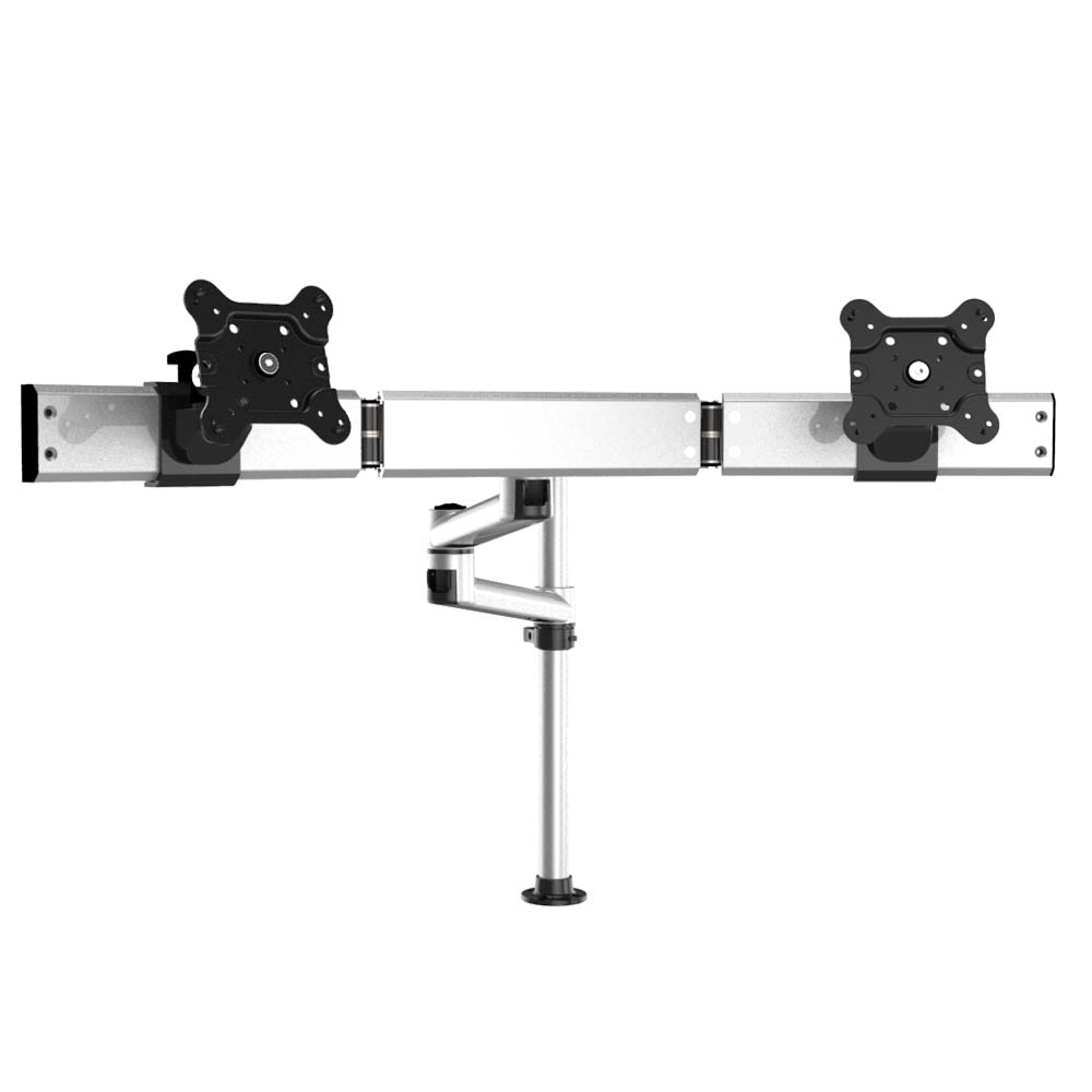 Dual Track Rail Mount for Apple Display Quick Release w/ Dual Arm