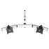 Dual Track Rail Mount for Apple Display Quick Release w/ Dual Arm