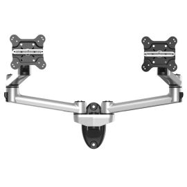 Dual Monitor Wall Mount for Apple Quick Release Dual Extension Arms