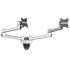 Dual Monitor Wall Mount for Apple Quick Release Dual Extension Arms