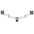 Dual Monitor Wall Mount for Apple Quick Release Dual Extension Arms