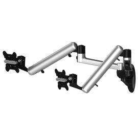 Dual Monitor Wall Mount for Apple Full Motion w/ Quick Release