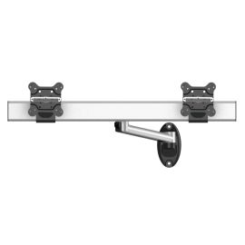 Dual Monitor Wall Mount for Apple Quick Release Single Arm