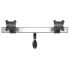 Dual Monitor Wall Mount for Apple Side by Side w/ Quick Release