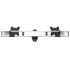 Dual Monitor Wall Mount for Apple w/ Quick Release Low Profile
