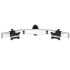 Dual Monitor Wall Mount for Apple w/ Quick Release Low Profile