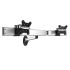 Dual Monitor Wall Mount for Apple w/ Quick Release Single Arm