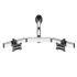 Dual Monitor Wall Mount for Apple w/ Quick Release Dual Arm