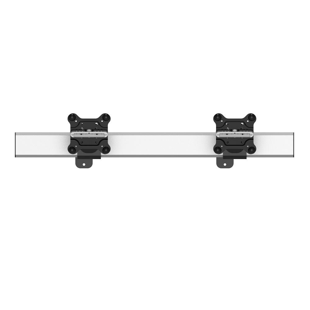 Dual Monitor Wall Mount for Apple Low Profile & Quick Release