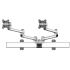 Dual Monitor Wall Mount for Apple Quick Release Simultaneous Slider