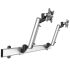 Dual Monitor Wall Mount for Apple Height Adjustable w/ Quick Release